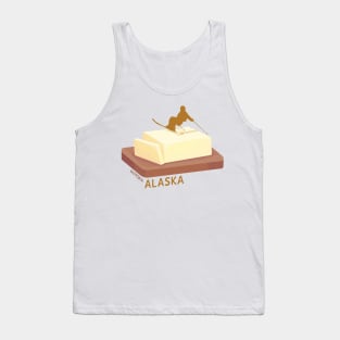 Ski Butter Carving | Alyeska Alaska Tank Top